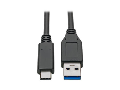 PremiumCord kabel USB-C - USB 3.0 A (USB 3.1 generation 2, 3A, 10Gbit/s) 1m, ku31ck1bk