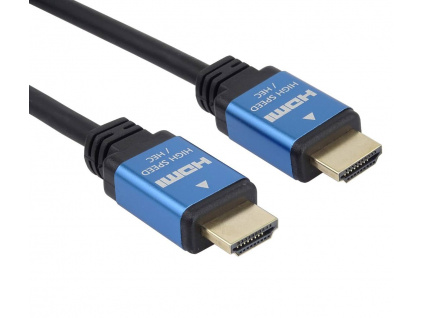 PremiumCord Ultra kabel HDMI 2.0b kovové, 1m, kphdm2a1