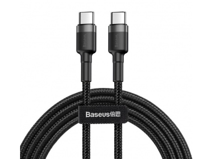 Baseus CATKLF-HG1 Cafule Kabel USB-C 60W 2m Gray/Black, 6953156285231