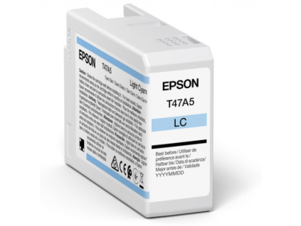 Epson Singlepack Light Cyan T47A5 Ultrachrome, C13T47A500