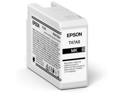 Epson Singlepack Matte Black T47A8 UltraChrome, C13T47A800