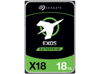 SEAGATE HDD EXOS X18 3,5" - 18TB, SATAIII, ST18000NM000J 512e, ST18000NM000J