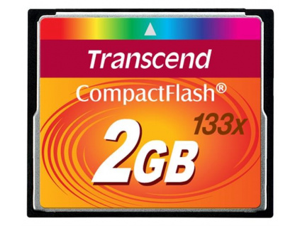 TRANSCEND Compact Flash 2GB (133x), TS2GCF133