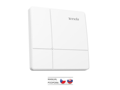 Tenda i24 WiFi-AC AP / Client+AP 1200Mb/s, 1x GLAN, 12xSSID, VLAN, aktivní PoE, stěna/strop, i24