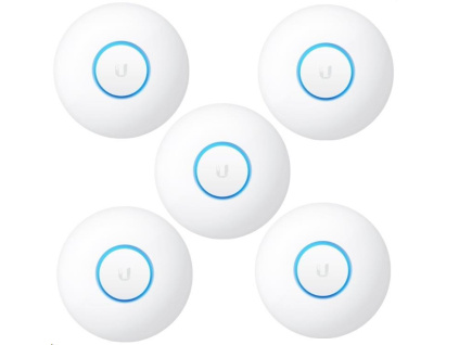 UBNT UniFi AP nanoHD, 5-PACK, bez PoE! [vnitřní AP, 2.4+5GHz (300Mbps+1733Mbps), MU-MIMO, 802.11a/b/g/n], UAP-nanoHD-5