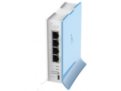 MIKROTIK RouterBOARD RB941-2nD-TC, hAP-Lite, 650Mhz CPU, 32MB RAM, 4xLAN, 2.4Ghz 802b/g/n, ROS L4, case, PSU, RB941-2nD-TC