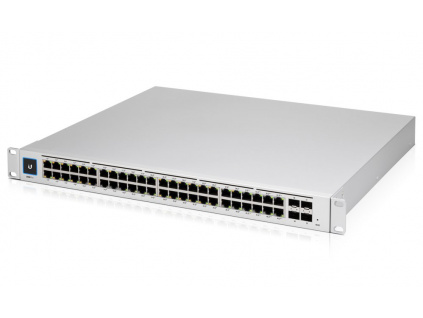 UBNT UniFi Switch USW-PRO-48-POE Gen2 - 48x Gbit RJ45, 4x SFP+, 40x PoE 802.3af/at, 8x 802.3bt, USW-Pro-48-POE