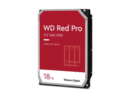 HDD 18TB WD181KFGX Red Pro 512MB SATAIII, WD181KFGX
