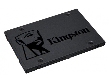 Kingston SSD 240GB A400 SATA III 2.5" TLC 7mm (čtení/zápis: 500/490MB/s; 90/25K IOPS), SA400S37/240G