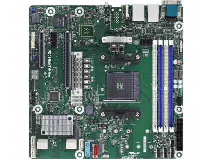 ASRock Rack X570D4U AM4, 4x DDR4 ECC, 8x SATA, 2x M.2(22110/22080), 3x PCIe, 2x LAN, IPMI, X570D4U