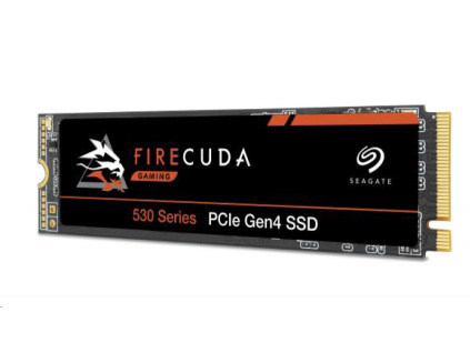 Seagate SSD FireCuda 530 (M.2 2280/4000 GB/ PCIe Gen4 x4, NVMe 1.4) Single Pack, ZP4000GM3A013