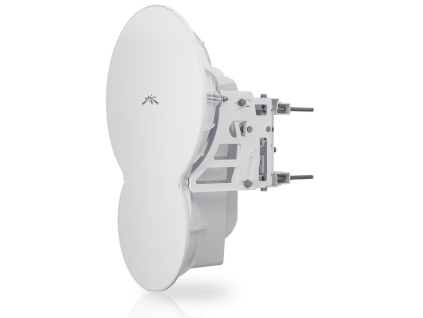 UBNT AirFiber 24 - jednotka 24GHz pro PtP spoje 1.5Gbps+, 64QAM, 1x Gbit RJ45, 1x 100Mbit RJ45, PoE 50V, AF-24