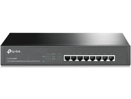 TP-Link TL-SG1008MP [8-portový gigabitový stolní Switch s 8-portovým PoE +], TL-SG1008MP