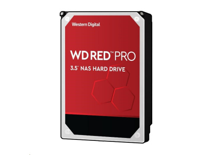 WD RED Pro NAS WD201KFGX 20TB SATAIII/600 512MB cache, 268 MB/s, CMR, WD201KFGX