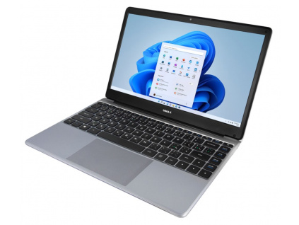 UMAX notebook VisionBook 14Wj/ 14,1" IPS/ 1920x1080/ N4500/ 4GB/ 128GB eMMC/ mini HDMI/ USB/ USB 3.0/ W11 Pro/ šedý, UMM230149