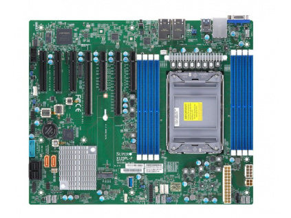 SUPERMICRO MB 1xLGA4189, iC621A, 8x DDR4 ECC, 10xSATA3, M.2, 7x PCIe4.0, 2x 1Gb LAN,IPMI, MBD-X12SPL-F-O