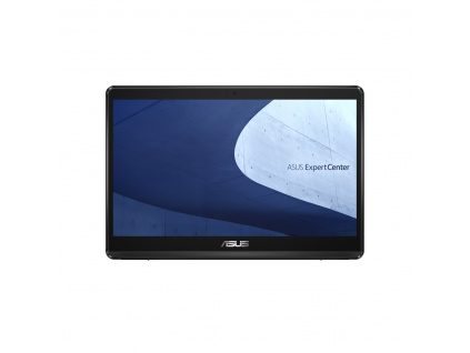 ASUS ExpertCenter/E1 AiO (E1600)/15,6''/1366 x 768/T/N4500/4GB/128GB SSD/UHD/bez OS/Black/2R, E1600WKAT-BD036M