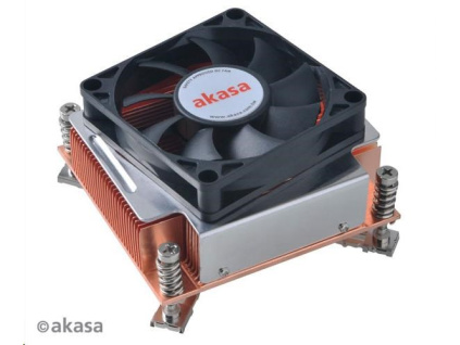 AKASA chladič CPU AK-CC7302BT01 pro Intel LGA115X, 1200 a 1366, AK-CC7302BT01