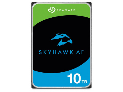 Seagate SkyHawk AI 10TB HDD / ST10000VE001 / Interní 3,5" / 7200 rpm / SATA 6Gb/s / 256 MB, ST10000VE001