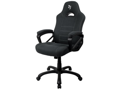AROZZI herní židle ENZO Woven Fabric/ černá, ENZO-WF-BKGY