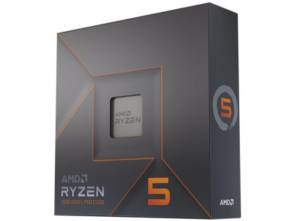 AMD Ryzen 5 7600X / LGA AM5 / max. 5,3GHz / 6C/12T / 38MB / 105W TDP / BOX bez. chladiče, 100-100000593WOF