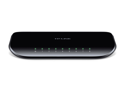 TP-Link TL-SG1008D/ switch 8x 10/100/1000Mbps/ (úspora až 80%) - GREEN, TL-SG1008D