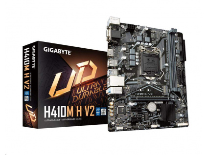 GIGABYTE MB Sc LGA1200 H410M H V2, Intel H470, 2xDDR4, 1xHDMI, 1xVGA, mATX, H410M H V2