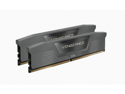 CORSAIR 32GB=2x16GB DDR5 5600MHz VENGEANCE GREY/BLACK CL36-36-36-76 1.25V AMD EXPO (32GB=kit 2ks 16GB se šedým chladičem, CMK32GX5M2B5600Z36