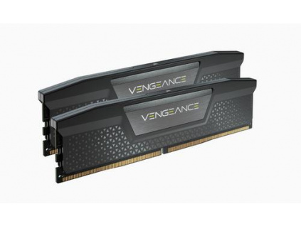 CORSAIR 32GB=2x16GB DDR5 6000MHz VENGEANCE BLACK CL36-38-38-76 1.25V INTEL XMP 3.0 (32GB=kit 2ks 16GB s černým chladičem, CMK32GX5M2B6000C36