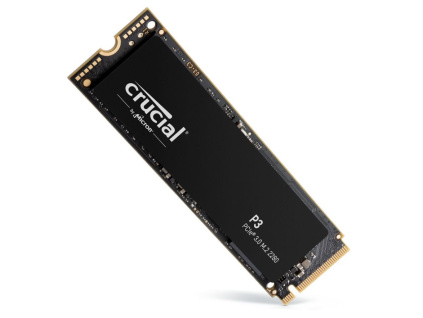 Crucial SSD 1TB P3 3D NAND PCIe 3.0 NVMe M.2 (č/z: 3500/3000MB/s), CT1000P3SSD8