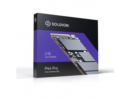 Solidigm P44 Pro (512 GB PCIe Gen 4 M.2 80mm, Hynix V7) Retail Box 1pk, SSDPFKKW512H7X1