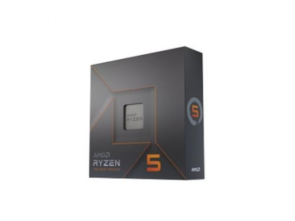 AMD cpu Ryzen 5 7600X AM5 Box (bez chladiče, 4.7GHz / 5.3GHz, 6+32MB cache, 105W, 6x jádro, 12x vlákno, grafika), Zen4 Raphael, 100-100000593WOF