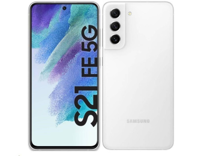 Samsung Galaxy S21 FE (G990), 8/256 GB, 5G, DS + eSIM, EU, bílá, SM-G990BZWGEUE