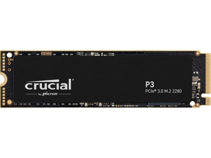 Crucial P3/2TB/SSD/M.2 NVMe/Černá/5R, CT2000P3SSD8