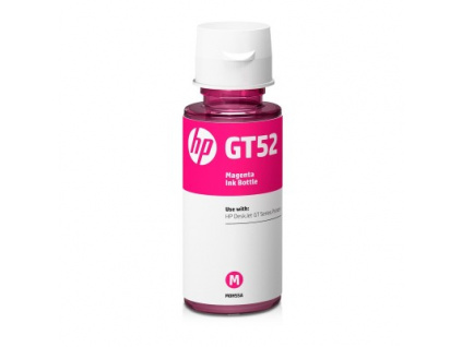HP GT52 - purpurová lahvička s inkoustem, M0H55AE