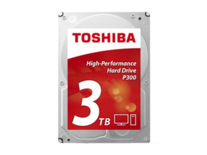 TOSHIBA P300 hdd 3TB P300 SATA3-6Gbps 7200rpm 64MB (nahrada za DT01ACA300) CMR, HDWD130UZSVA