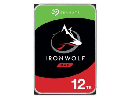 SEAGATE ST12000VN0008 hdd IronWolf 12TB CMR 7200rpm 256MB NAS HDD 24x7 1-8bay 210MB/s 3.5 RAID NAS SATA3-6Gbps, ST12000VN0008