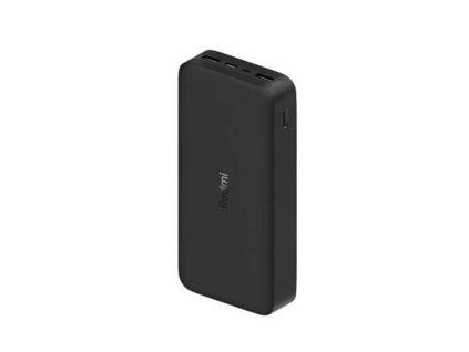 XIAOMI Redmi 18W Fast Charge Powerbank black 20000mAh, externí cestovní baterie (černá, power bank), 2xUSB, 26922