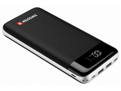 Swissten Black Core Power Bank 30000 Mah, 22013929