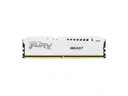 Kingston FURY Beast White/DDR5/32GB/5200MHz/CL40/1x32GB/White, KF552C40BW-32