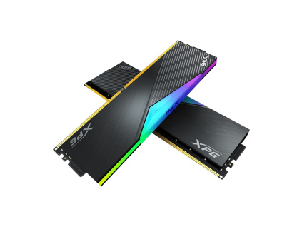 Adata Lancer/DDR5/64GB/6000MHz/CL30/2x32GB/RGB/Black, AX5U6000C3032G-DCLARBK