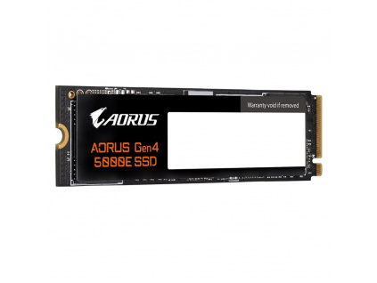 Gigabyte AORUS Gen4 5000E/500GB/SSD/M.2 NVMe/Černá/5R, AG450E500G-G