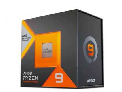 AMD cpu Ryzen 9 7950X3D AM5 Box (bez chladiče, 4.2GHz / 5.7GHz, 16+128MB cache, 120W, 16x jádro, 32x vlákno, grafika), Zen4 Raphael, 100-100000908WOF