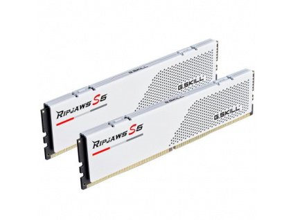 G.SKILL 32GB=2x16GB RipJaws S5 DDR5 5600MHz CL36 White, F5-5600J3636C16GX2-RS5W