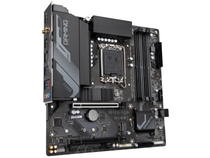 GIGABYTE B760M GAMING X AX DDR4 / Intel B760 / LGA1700 / 4x DDR4 / 2x M.2 / DP / HDMI / WiFi / mATX, B760M G X AX DDR4