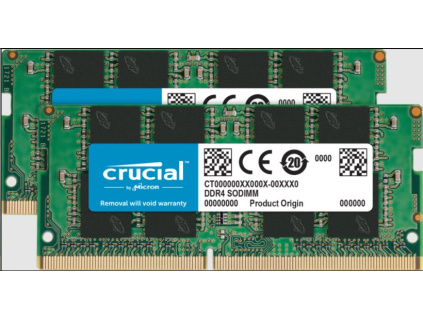 Crucial DDR4 16GB (2x8GB) SODIMM 2400MHz CL17 SR x8, CT2K8G4SFS824A