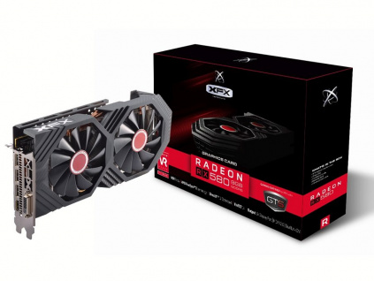 XFX AMD Radeon RX 580 GTS XXX Ed., 8GB DDR5, 3x DP, HDMI, DVI, RX-580P8DFD6