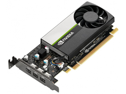 PNY NVIDIA T400 4GB / 4GB GDDR6 / PCI-E / 3x miniDP / Low profile / SFF bracket, VCNT400-4GB-PB