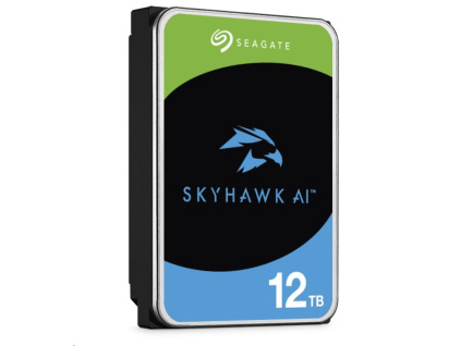 SEAGATE HDD SKYHAWK AI - 12TB SATAIII 7200RPM, 256MB cache with R/V sensor, ST12000VE001