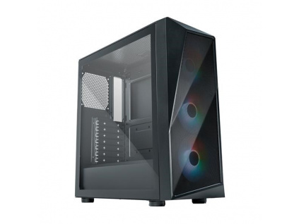 Cooler Master case CMP 520, mini-ITX, bez zdroje, průhledná bočnice, černá, CP520-KGNN-S00